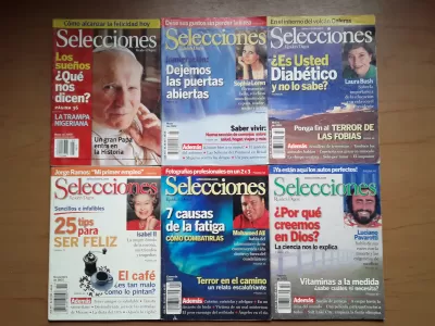 Revistas Selecciones para colección.