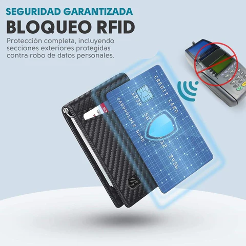 Billetera Slim con Bloqueo RFID