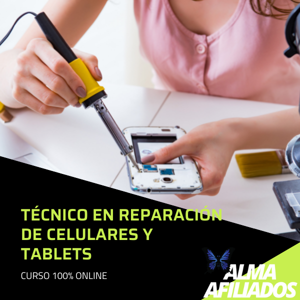 Técnico en Reparación de Celulares y Tablets (curso en línea)
