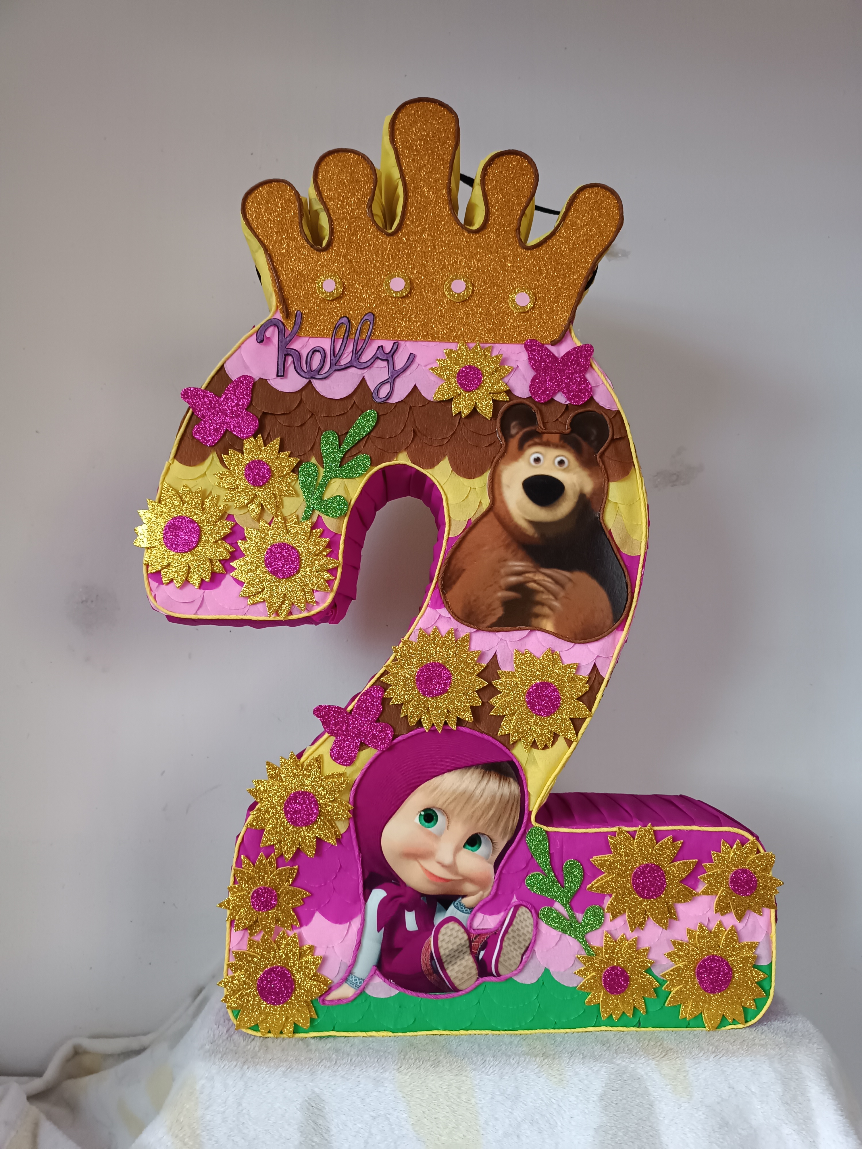 Piñata de Masha Y el oso número 2
